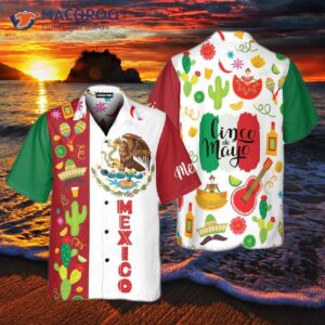 cinco de mayo fiesta with mexican style hawaiian shirts 0