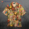 Circus Clowns’ Halloween Hawaiian Shirts
