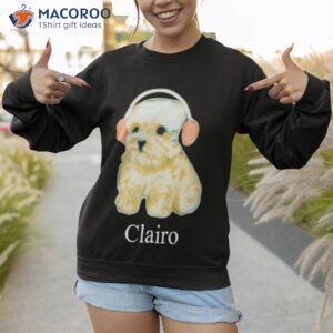 clairo sling clairo dog shirt sweatshirt 1