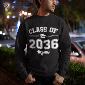 class of 2036 grow with me graduation first day school shirt sweatshirt