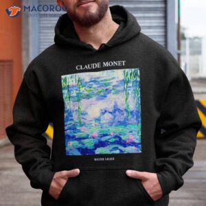 claude monet water lilies shirt hoodie