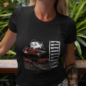 cleveland browns mascot est 46 shirt tshirt 3