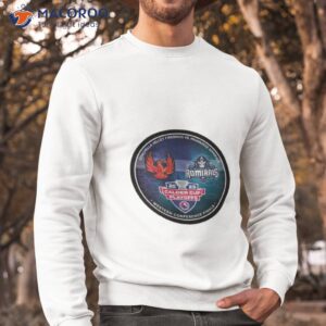 coachella valley firebirds vs milwaukee admirals 2023 calder cup playoffs dueling souvenir puck shirt sweatshirt