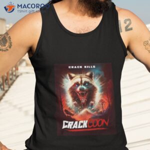 cocaine bear crack kills crackcoon shirt tank top 3