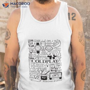 coldplay band music of the spheres tour shirt tank top
