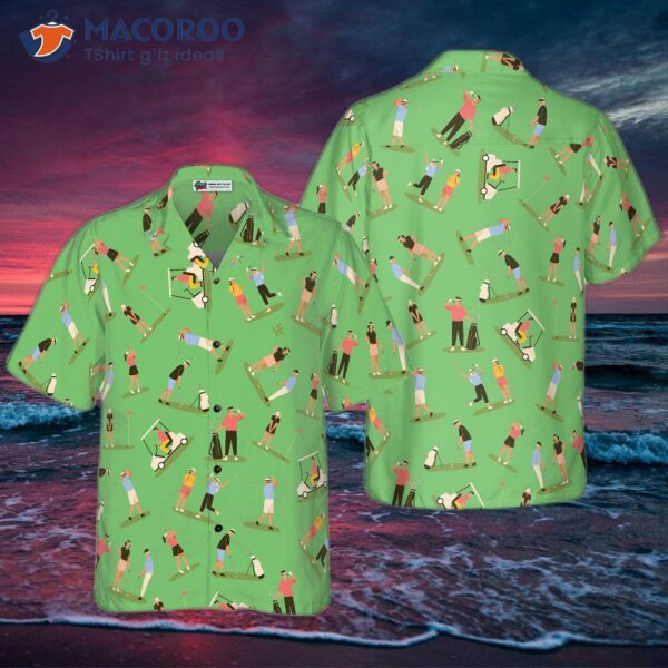 Collection Of Golf Players’ Hawaiian Shirts