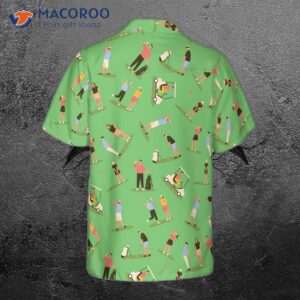collection of golf players hawaiian shirts 1