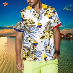 colombian proud hawaiian shirt 2