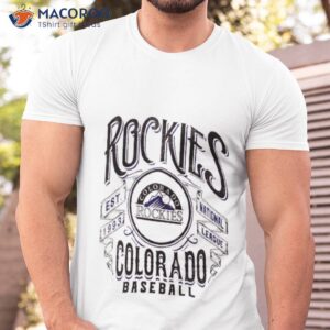 Colorado Rockies Collection Distressed Rock Shirt