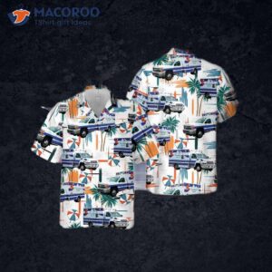 Colorado Thompson Valley Ems Hawaiian Shirt