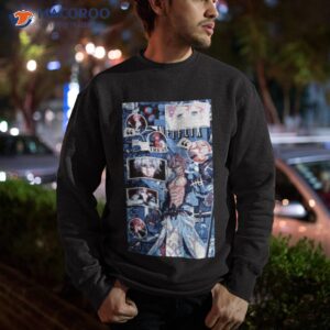 colored illustration poseidon japan anime shirt sweatshirt
