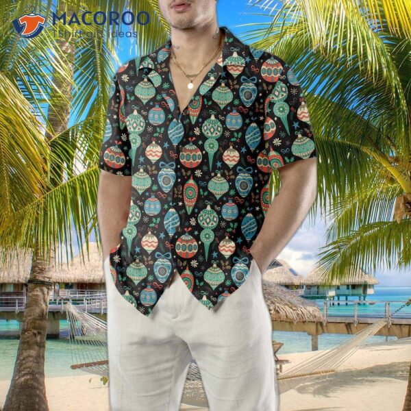 “colorful Christmas Ball Hawaiian Shirt, Funny Shirt: A Gift For Christmas”