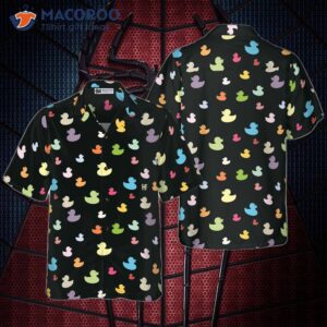 Colorful Ducks Hawaiian Shirt