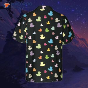 Colorful Ducks Hawaiian Shirt