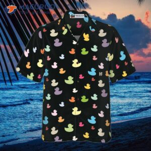 colorful ducks hawaiian shirt 2