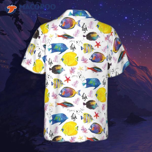 Colorful Fish V1 Hawaiian Shirt