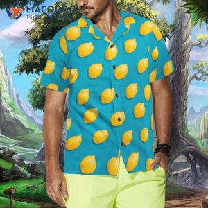 colorful fresh lemon hawaiian shirt 3