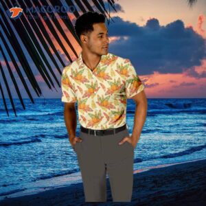 Colorful Leaves And Pumpkin Thanksgiving Hawaiian Shirt, Autumn Vibe Best Gift