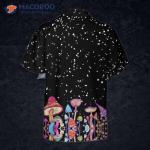 colorful mushroom hawaiian shirt funny print shirt for amp 1