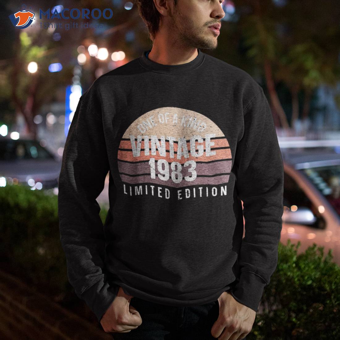 Colorful One Of A Kind Tee Vintage 1983 Limited Edition Shirt