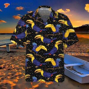 colorful toucan summer hawaiian shirt tropical shirt for adults cool print 2