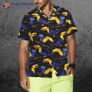 colorful toucan summer hawaiian shirt tropical shirt for adults cool print 3