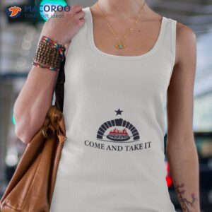 come and take it one bite pizza shirt tank top 4