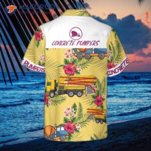 Concrete Pumpers’ Hawaiian Shirt