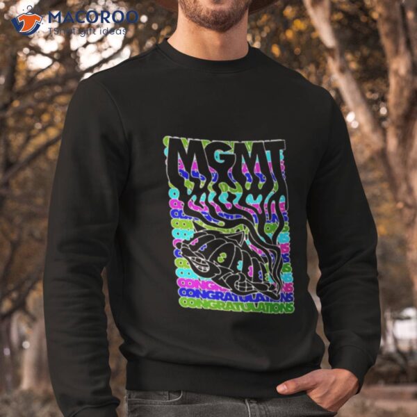 Congratulations Mgmt Design Shirt