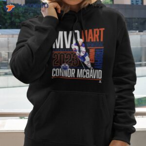 connor mcdavid edmonton oilers 2023 hart trophy winner t shirt hoodie 2