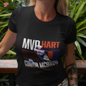 connor mcdavid edmonton oilers 2023 hart trophy winner t shirt tshirt 3