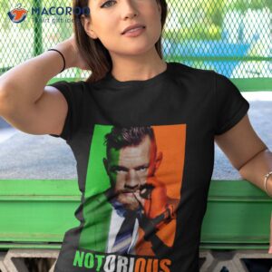 conor mcgregor notorious colored shirt tshirt 1