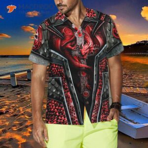 cool dragon 3d hawaiian shirt 3