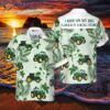 Cool Green Hawaiian Tractor Shirt