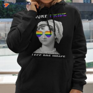 cool pride month more pride less prejudice shirt hoodie