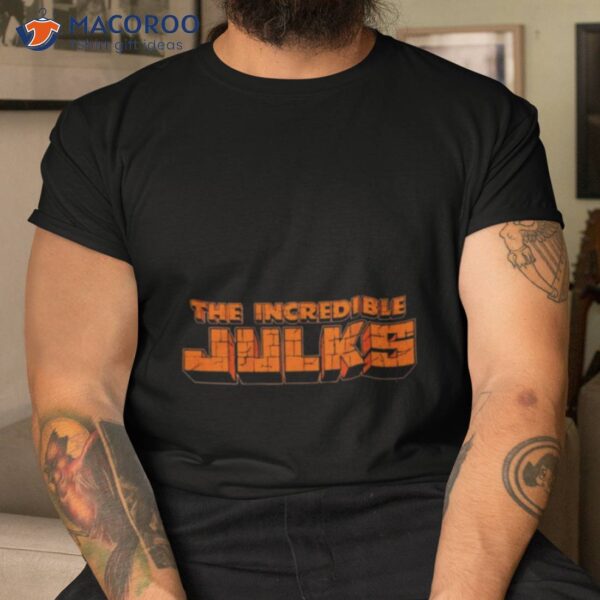 Corey Julks The Incredible Julks Shirt