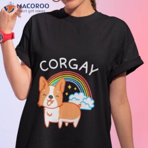 corgay pride corgi shirt tshirt 1