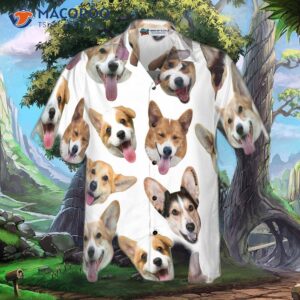 corgi hawaiian shirt featuring cute corgis smiling faces the best dog for and 2