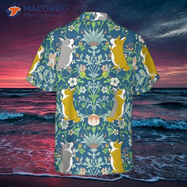 “corgi In The Magical Forest” Corgi Hawaiian Shirt: Best Dog Shirt For And