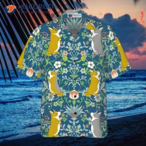 corgi in the magical forest corgi hawaiian shirt best dog shirt for and 2