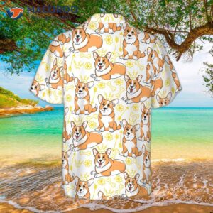 Corgi Pembroke Hawaiian Shirt For