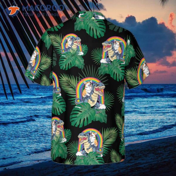 “corgi The Predator Hawaiian Shirt”