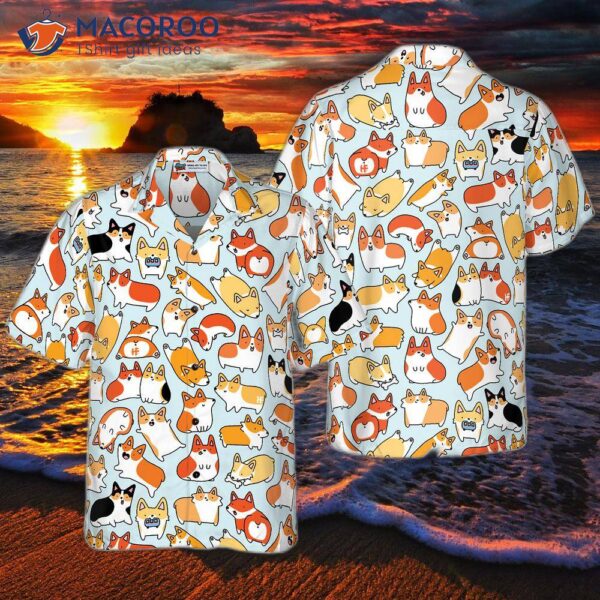 “corgi World” Hawaiian Shirt