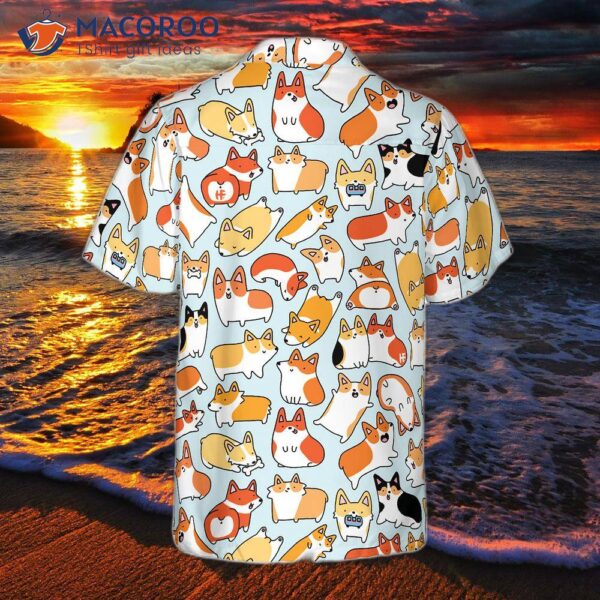 “corgi World” Hawaiian Shirt