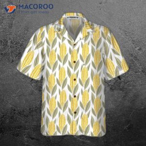 corn cob maize hawaiian shirt funny shirt for adults print 2