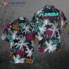 Coronado Beach Coconut Tree Seamless Hawaiian Shirt