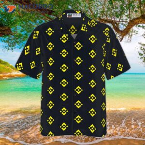 correct binance coin pattern hawaiian shirt 2