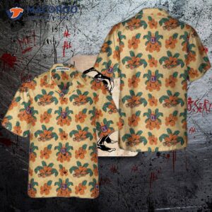 correct cl tropical floral hawaiian shirt 0