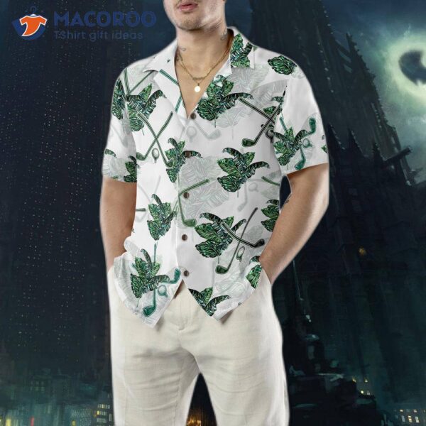 Tropical Golf 2 Hawaiian Shirt