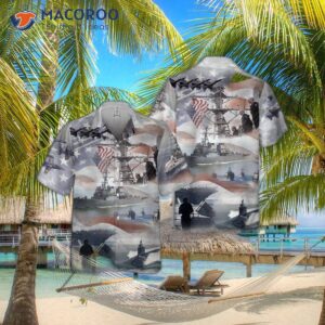 Correct: U.s. Navy College Pocket Hawaiian Shirt